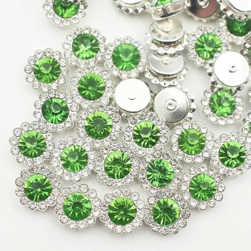 30–100 Stück goldene Blumen-Strasssteine, Glitzerkristalle, Ziersteine, Perlen, Kleidungsstücke, Basteln, zum Aufnähen von Strasssteinen für Kleidung, Edelsteine, Peridot, S, 8 mm, 100 Stück 30–100 Stück goldene Blumen-Strasssteine, Glitzerkristalle, Ziersteine, Perlen, Kleidungsstücke, Basteln, zum Aufnähen von Strasssteinen für Kleidung, Edelsteine, Peridot, S, 8 mm, 100 Stück von QOVBD