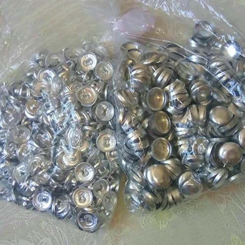 500 Stück 16L 0,9 cm 18L 20L 24L 30L 32L 36L 40L DIY handgefertigter Stoffknopf Brotform runder Stoffbezug Stoffknopf Metallrückseite-24L 500 Stück 16L 0,9 cm 18L 20L 24L 30L 32L 36L 40L DIY handgefertigter Stoffknopf Brotform runder Stoffbezug Stoffknopf Metallrückseite-24L von QOVBD