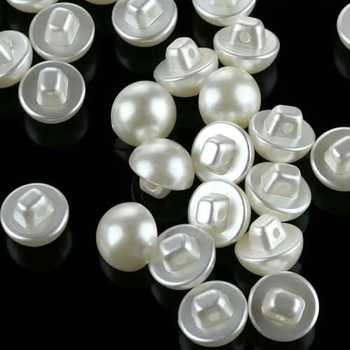 50PCS Round DIY Garment Decorative Mushroom Sewing Scrapbooking Pearl Buttons Clothing Dress Accessories-Style 2-11.5mm 50PCS Round DIY Garment Decorative Mushroom Sewing Scrapbooking Pearl Buttons Clothing Dress Accessories-Style 2-11.5mm von QOVBD