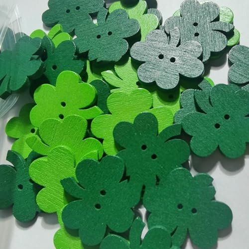 50Pcs Retro Early Style Green Wooden Buttons Clothing Sewing for Kid Women Notebook Journal Cover DIY Deco Patch-mix match-B-25mm 50Pcs Retro Early Style Green Wooden Buttons Clothing Sewing for Kid Women Notebook Journal Cover DIY Deco Patch-mix match-B-25mm von QOVBD