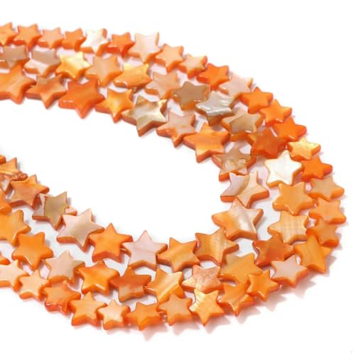 6–12 mm Perlmutt-Muschelperlen, Sternform, natürliche Muschel, Pentagramm, lose Perlen zur Schmuckherstellung, Armband, DIY-Halskette, 6 Orange, 6 mm, 38, 6–12 mm Perlmutt-Muschelperlen, Sternform, natürliche Muschel, Pentagramm, lose Perlen zur Schmuckherstellung, Armband, DIY-Halskette, 6 Orange, 6 mm, 38, von QOVBD