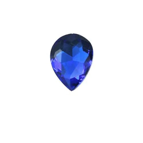6–40 mm, 24 Farben, Kristall-Wassertropfen, Tropfen-Strassstein für Kleidungsstücke, Basteln, Charms, Schmuck, 3D-Nagelkunst, DIY-Dekorationen, Saphir, 18 x 25 mm, 9 Stück 6–40 mm, 24 Farben, Kristall-Wassertropfen, Tropfen-Strassstein für Kleidungsstücke, Basteln, Charms, Schmuck, 3D-Nagelkunst, DIY-Dekorationen, Saphir, 18 x 25 mm, 9 Stück von QOVBD