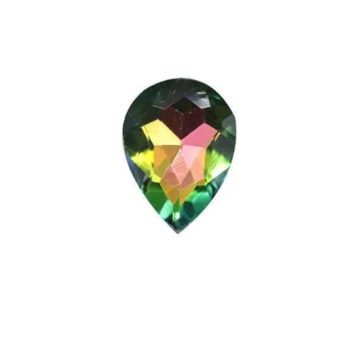 6–40 mm, 24 Farben, Kristall-Wassertropfen, Tropfen-Strassstein für Kleidungsstücke, Basteln, Charms, Schmuck, 3D-Nagelkunst, DIY-Dekorationen, mittelgroß, 30 x 40 mm, 2 Stück 6–40 mm, 24 Farben, Kristall-Wassertropfen, Tropfen-Strassstein für Kleidungsstücke, Basteln, Charms, Schmuck, 3D-Nagelkunst, DIY-Dekorationen, mittelgroß, 30 x 40 mm, 2 Stück von QOVBD