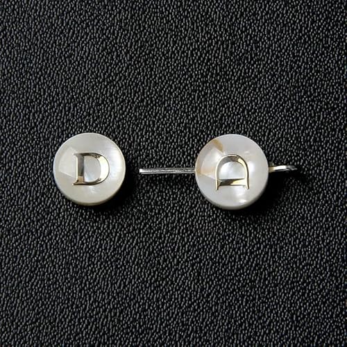 8 mm Perlmutt-Muschelperle, 26 Großbuchstaben, weiß, natürliche Perlmutt-Muschel, runde Perlen, Schmuckherstellung, Zubehör, DIY-D-5 Stück 8 mm Perlmutt-Muschelperle, 26 Großbuchstaben, weiß, natürliche Perlmutt-Muschel, runde Perlen, Schmuckherstellung, Zubehör, DIY-D-5 Stück von QOVBD