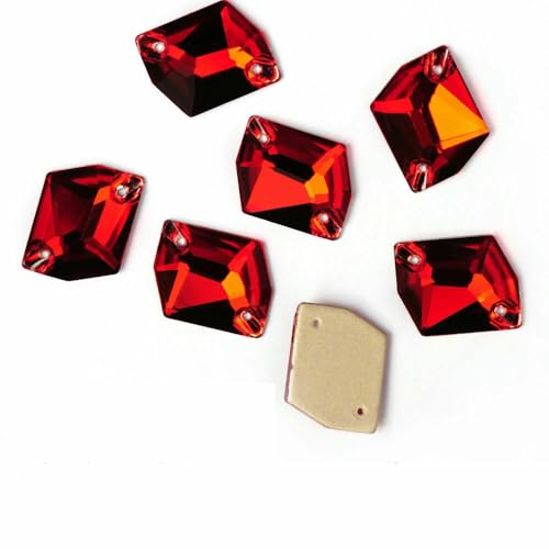 Brillante Strass-Applikation in Siam-Rot zum Aufnähen, loser Edelstein, flache Rückseite, Motiv, Strass, DIY-Diamant für Kleidungsstücke, kosmisch, 21 x 27, 6 Stück, 1 mm Brillante Strass-Applikation in Siam-Rot zum Aufnähen, loser Edelstein, flache Rückseite, Motiv, Strass, DIY-Diamant für Kleidungsstücke, kosmisch, 21 x 27, 6 Stück, 1 mm von QOVBD