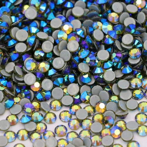 Crystal AB Hotfix-Strasssteine für Handarbeiten, Kleidung, flache Rückseite, Hotfix-Edelsteine, Strass-Glitzer für Stoff, DIY-Dekoration, 34 Olive AB-SS20, 14 Crystal AB Hotfix-Strasssteine für Handarbeiten, Kleidung, flache Rückseite, Hotfix-Edelsteine, Strass-Glitzer für Stoff, DIY-Dekoration, 34 Olive AB-SS20, 14 von QOVBD