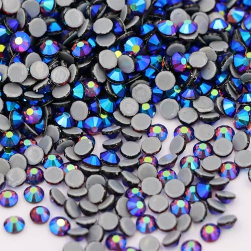 Crystal AB Hotfix-Strasssteine für Handarbeiten, Kleidung, flache Rückseite, Hotfix-Edelsteine, Strass-Glitzer für Stoff, DIY-Dekoration, 42 Amethyst AB-SS20, Crystal AB Hotfix-Strasssteine für Handarbeiten, Kleidung, flache Rückseite, Hotfix-Edelsteine, Strass-Glitzer für Stoff, DIY-Dekoration, 42 Amethyst AB-SS20, von QOVBD