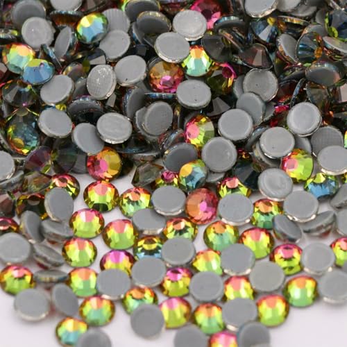 Crystal AB Hotfix-Strasssteine für Handarbeiten, Kleidung, flache Rückseite, Hotfix-Edelsteine, Strass-Glitzer für Stoff, DIY-Dekoration, 57 Regenbogen, SS20, Crystal AB Hotfix-Strasssteine für Handarbeiten, Kleidung, flache Rückseite, Hotfix-Edelsteine, Strass-Glitzer für Stoff, DIY-Dekoration, 57 Regenbogen, SS20, von QOVBD