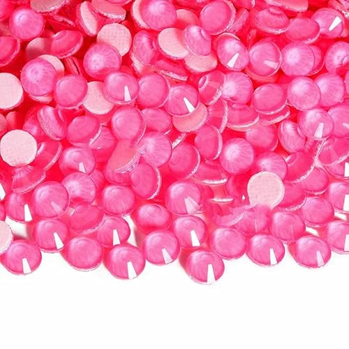Crystal Rose B Hotfix-Glitzerglas, flache Rückseite, Strasssteine für Taschen, Schuhe, Kleidungsstücke, Telefon, DIY-Nagelkunst, Pink Neon, 4,0 mm SS16, 1440 Stück Crystal Rose B Hotfix-Glitzerglas, flache Rückseite, Strasssteine für Taschen, Schuhe, Kleidungsstücke, Telefon, DIY-Nagelkunst, Pink Neon, 4,0 mm SS16, 1440 Stück von QOVBD