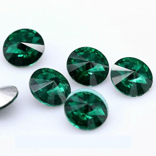 Fantastische 6/8/10/12/14/16/18/25 mm Cabochons, rund, ausgefallener Strass-Kristall für Applikationen, Kleidung, Dekoration, Perle, Erinit, 25 mm, 2 Stück Fantastische 6/8/10/12/14/16/18/25 mm Cabochons, rund, ausgefallener Strass-Kristall für Applikationen, Kleidung, Dekoration, Perle, Erinit, 25 mm, 2 Stück von QOVBD