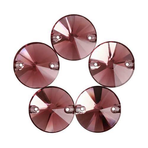 Flache Basis, Glas-Strasssteine zum Aufnähen, Form, Glitzer, Nähsteine, Kristall, für Kleidungsstücke, Bastelarbeiten, DIY-Dekoration, Burgunderrot, 8 mm, 84 Stück Flache Basis, Glas-Strasssteine zum Aufnähen, Form, Glitzer, Nähsteine, Kristall, für Kleidungsstücke, Bastelarbeiten, DIY-Dekoration, Burgunderrot, 8 mm, 84 Stück von QOVBD