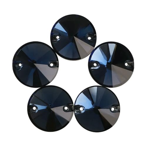 Flache Basis, Glas-Strasssteine zum Aufnähen, Form, Glitzer, Nähsteine, Kristall, für Kleidungsstücke, Bastelarbeiten, DIY-Dekoration, Montana, 8 mm, 84 Stück Flache Basis, Glas-Strasssteine zum Aufnähen, Form, Glitzer, Nähsteine, Kristall, für Kleidungsstücke, Bastelarbeiten, DIY-Dekoration, Montana, 8 mm, 84 Stück von QOVBD
