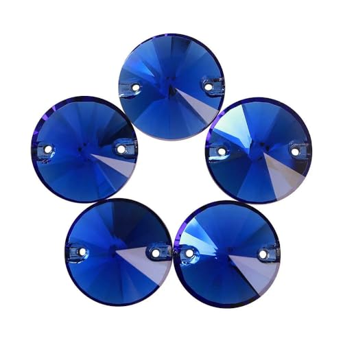 Flache Basis, Glas-Strasssteine zum Aufnähen, Form, Glitzer, Nähsteine, Kristall für Kleidungsstücke, Bastelarbeiten, DIY-Dekoration, Heller Saphir, 8 mm, 84 Stück Flache Basis, Glas-Strasssteine zum Aufnähen, Form, Glitzer, Nähsteine, Kristall für Kleidungsstücke, Bastelarbeiten, DIY-Dekoration, Heller Saphir, 8 mm, 84 Stück von QOVBD