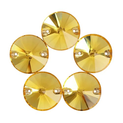 Flache Basis, Glas-Strasssteine zum Aufnähen, Form, Glitzer, Nähsteine, Kristall für Kleidungsstücke, Bastelarbeiten, DIY-Dekoration, Helltopas, 8 mm, 84 Stück Flache Basis, Glas-Strasssteine zum Aufnähen, Form, Glitzer, Nähsteine, Kristall für Kleidungsstücke, Bastelarbeiten, DIY-Dekoration, Helltopas, 8 mm, 84 Stück von QOVBD