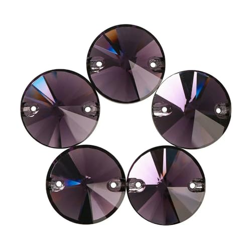 Flache Basis, Glas-Strasssteine zum Aufnähen, Form, Glitzer, Nähsteine, Kristall für Kleidungsstücke, Basteln, DIY-Dekoration, Amethyst, 8 mm, 84 Stück Flache Basis, Glas-Strasssteine zum Aufnähen, Form, Glitzer, Nähsteine, Kristall für Kleidungsstücke, Basteln, DIY-Dekoration, Amethyst, 8 mm, 84 Stück von QOVBD