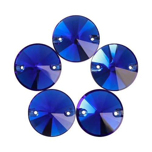 Flache Basis, Glas-Strasssteine zum Aufnähen, Form, Glitzer, Nähsteine, Kristall für Kleidungsstücke, Basteln, DIY-Dekoration, Saphir, 8 mm, 84 Stück Flache Basis, Glas-Strasssteine zum Aufnähen, Form, Glitzer, Nähsteine, Kristall für Kleidungsstücke, Basteln, DIY-Dekoration, Saphir, 8 mm, 84 Stück von QOVBD