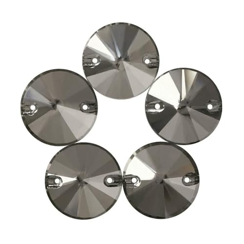 Flache Basis, Glas-Strasssteine zum Aufnähen, Form, Glitzer, Nähsteine, Kristall für Kleidungsstücke, Basteln, DIY-Dekoration, Schwarzer Diamant, 8 mm, 84 Stück Flache Basis, Glas-Strasssteine zum Aufnähen, Form, Glitzer, Nähsteine, Kristall für Kleidungsstücke, Basteln, DIY-Dekoration, Schwarzer Diamant, 8 mm, 84 Stück von QOVBD