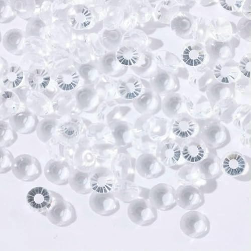 Glitzersteine SS3–SS50, flache Rückseite, Kristall-Strasssteine, nicht Hotfix, Nagelkunst-Dekoration, Strasssteine, transparent, klar, SS30, 6,6 mm, 288 Stück Glitzersteine SS3–SS50, flache Rückseite, Kristall-Strasssteine, nicht Hotfix, Nagelkunst-Dekoration, Strasssteine, transparent, klar, SS30, 6,6 mm, 288 Stück von QOVBD