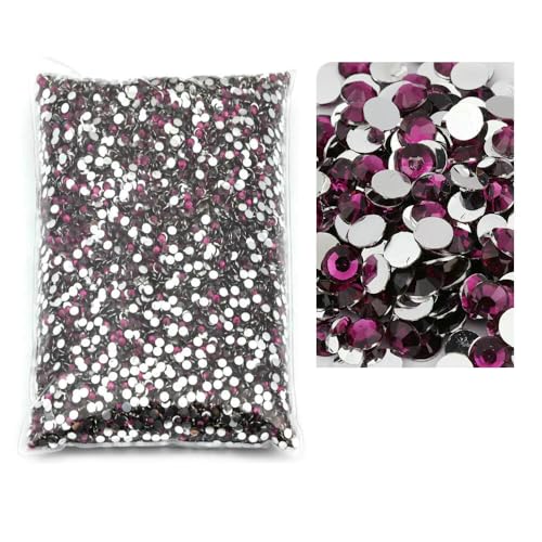 Größe 2 mm, 3,0 mm, 4,0 mm, 5 mm, 6 mm, großes Paket, Harz, nicht Hot Fix, Strasssteine, Großhandel, flache Kristalle, Nagel, DIY, Glitzer, Cтразы, Stein-Traubenlila-4,0 mm, 5000 Stück Größe 2 mm, 3,0 mm, 4,0 mm, 5 mm, 6 mm, großes Paket, Harz, nicht Hot Fix, Strasssteine, Großhandel, flache Kristalle, Nagel, DIY, Glitzer, Cтразы, Stein-Traubenlila-4,0 mm, 5000 Stück von QOVBD