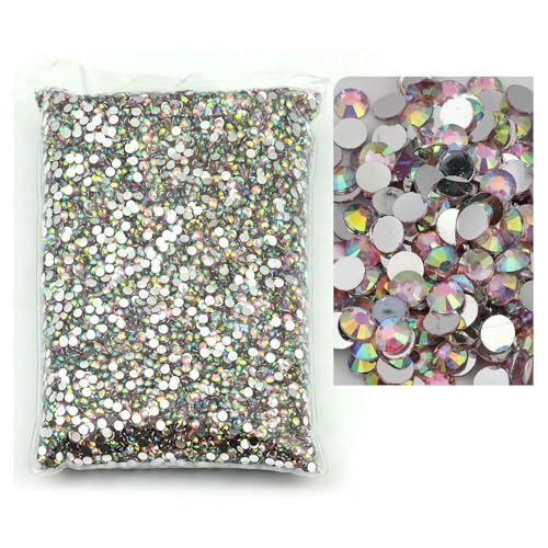 Großes Paket, 2–6 mm, Harz, nicht Hot Fix, Strasssteine, Großhandel, flache Rückseite, Kristalle, Nagel, DIY, Glitzer, Cтразы, Stein – Hellrosa AB – 6 mm SS30 – 1000 Stück Großes Paket, 2–6 mm, Harz, nicht Hot Fix, Strasssteine, Großhandel, flache Rückseite, Kristalle, Nagel, DIY, Glitzer, Cтразы, Stein – Hellrosa AB – 6 mm SS30 – 1000 Stück von QOVBD
