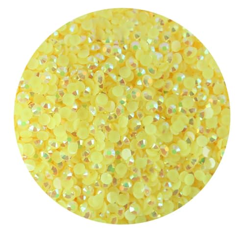 Großhandel 2 mm 3,0 mm 4,0 mm 5 mm 6 mm Flatback-Silberboden-Harz, nicht Hotfix-Strasssteine in Großpackung für DIY-Bastel-, Nagelkunst-Dekoration-49-SS10 3,0 mm 50000 Stück von QOVBD