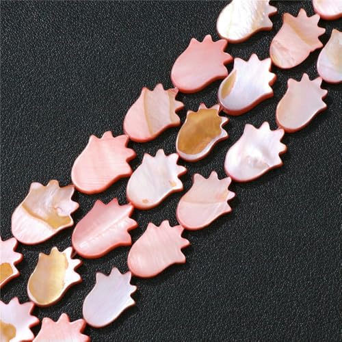 Handmuschelperlen, natürliche Perlmuttmuschel, Handanhänger, lose Perlen zur Schmuckherstellung, Armbänder, DIY-Halsketten, Ohrringe, 3 Rosa, ca. 11 x 14,0 Handmuschelperlen, natürliche Perlmuttmuschel, Handanhänger, lose Perlen zur Schmuckherstellung, Armbänder, DIY-Halsketten, Ohrringe, 3 Rosa, ca. 11 x 14,0 von QOVBD
