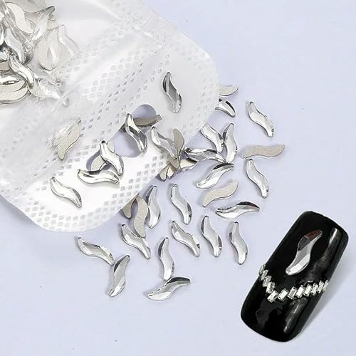 K9 Clear Boutique Flache Unterseite Nailart Strasssteine Glaskristall 3D Nageldekoration Mehrere Formen - 2x9mm - 500Stk K9 Clear Boutique Flache Unterseite Nailart Strasssteine Glaskristall 3D Nageldekoration Mehrere Formen - 2x9mm - 500Stk von QOVBD