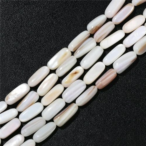 Natürliche Muschelperlen, weiße Perlmuttmuschel, Herz, runde Perlen in Sternform, zur Schmuckherstellung, DIY-Charm-Halskette, Armband, 15-13 Zoll langer S Natürliche Muschelperlen, weiße Perlmuttmuschel, Herz, runde Perlen in Sternform, zur Schmuckherstellung, DIY-Charm-Halskette, Armband, 15-13 Zoll langer S von QOVBD