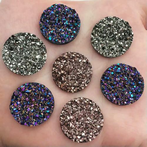 Neue 20 Stück 20mm Bling AB Harz Runde Erz Unregelmäßige Flatback Strass Ornamente DIY Hochzeit Applikationen Knöpfe W43-gemischt Neue 20 Stück 20mm Bling AB Harz Runde Erz Unregelmäßige Flatback Strass Ornamente DIY Hochzeit Applikationen Knöpfe W43-gemischt von QOVBD