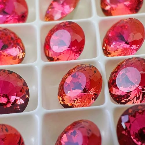 Neue 8 mm, 10 Stück, runde K9-Glassteine mit Vogelnestschliff, Pointback-Edelstein-Kristall-Strass-Perlen für DIY-Nagelkunst-Zubehör, Rose, 8 mm, 10 Stück Neue 8 mm, 10 Stück, runde K9-Glassteine mit Vogelnestschliff, Pointback-Edelstein-Kristall-Strass-Perlen für DIY-Nagelkunst-Zubehör, Rose, 8 mm, 10 Stück von QOVBD