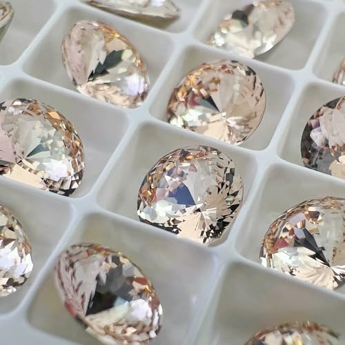 Neue 8 mm, 10 Stück, runde Vogelnest-Schliff, K9, ausgefallene Glassteine, Pointback-Edelstein-Kristall-Strass-Perlen für DIY-Nagelkunst-Zubehör, Seide, 8 mm, 10 Stück Neue 8 mm, 10 Stück, runde Vogelnest-Schliff, K9, ausgefallene Glassteine, Pointback-Edelstein-Kristall-Strass-Perlen für DIY-Nagelkunst-Zubehör, Seide, 8 mm, 10 Stück von QOVBD
