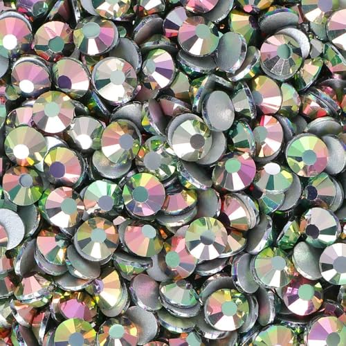 Neue SS6-SS30 Glaskristall-Strasssteine, Glitzer-Strasssteine mit flacher Rückseite für DIY-Nagelkunst, Basteldekoration, Galaxy Pink, SS10, 1440 Stück Neue SS6-SS30 Glaskristall-Strasssteine, Glitzer-Strasssteine mit flacher Rückseite für DIY-Nagelkunst, Basteldekoration, Galaxy Pink, SS10, 1440 Stück von QOVBD