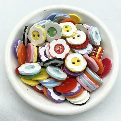 New 30PCS 12.5mm colours acrylic plum shape two eye buttons wedding decoration sewing accessories-13 New 30PCS 12.5mm colours acrylic plum shape two eye buttons wedding decoration sewing accessories-13 von QOVBD