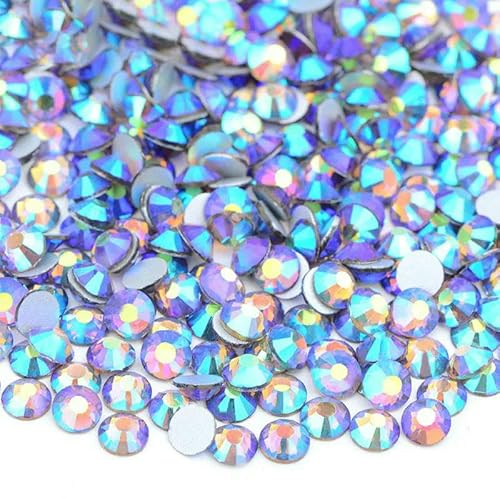 SS16 SS20 SS30 Großes Paket Glas-Strasssteine, flache Rückseite, Diamanten, nicht Hotfix, runde Strasssteine für Nagelkunst, 51 Smosked Topaz AB, SS30, 20 g, 2880 Stü SS16 SS20 SS30 Großes Paket Glas-Strasssteine, flache Rückseite, Diamanten, nicht Hotfix, runde Strasssteine für Nagelkunst, 51 Smosked Topaz AB, SS30, 20 g, 2880 Stü von QOVBD