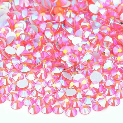 SS16 SS20 SS30 Großes Paket Glas-Strasssteine, flache Rückseite, Diamanten, nicht Hotfix, runde Strasssteine für Nagelkunst, 67 Hyazinthe AB, SS20, 100 g, 14400 Stück SS16 SS20 SS30 Großes Paket Glas-Strasssteine, flache Rückseite, Diamanten, nicht Hotfix, runde Strasssteine für Nagelkunst, 67 Hyazinthe AB, SS20, 100 g, 14400 Stück von QOVBD