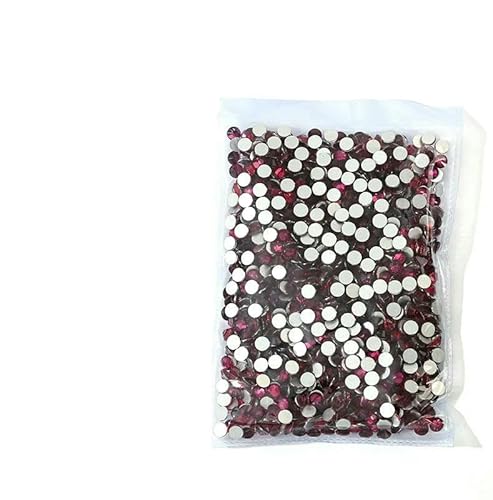 SS3~SS20 Superhelle Kristallglas-Strasssteine, flache Rückseite, SS3-SS8, nicht HotFix, flache Rückseite für Nagelkunst-Dekorationen, Fuchsia, SS20, 1440 Stück SS3~SS20 Superhelle Kristallglas-Strasssteine, flache Rückseite, SS3-SS8, nicht HotFix, flache Rückseite für Nagelkunst-Dekorationen, Fuchsia, SS20, 1440 Stück von QOVBD