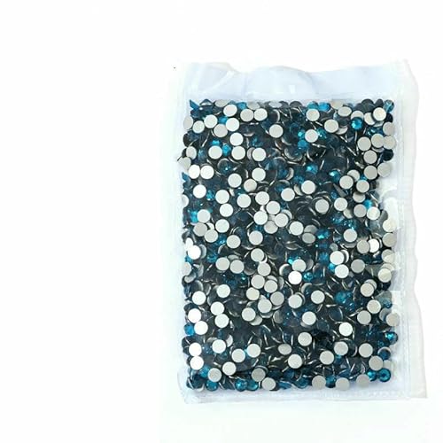 SS3~SS20 Superhelle Kristallglas-Strasssteine, flache Rückseite, SS3-SS8, nicht HotFix, flache Rückseite für Nagelkunst-Dekorationen, Pfauenblau, SS10, 1440 Stück SS3~SS20 Superhelle Kristallglas-Strasssteine, flache Rückseite, SS3-SS8, nicht HotFix, flache Rückseite für Nagelkunst-Dekorationen, Pfauenblau, SS10, 1440 Stück von QOVBD