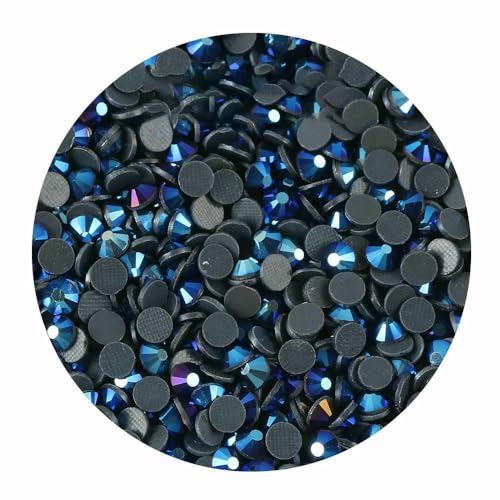 SS6 SS30 Crystal AB Hotfix-Steine, Hotfix-Strass, Glitzer-Kristall, zum Aufbügeln für Kleidungsstücke, Kleider, 202–4,0 mm (SS16), 1440 Stück von QOVBD