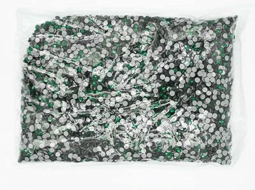 SS6-SS30 Großpackung, Großhandel, bessere Hotfix-Strasssteine, Kristall-Hotfix-Strasssteine für Kleidungsstücke, Smaragdgrün, SS30, 2880 Stück SS6-SS30 Großpackung, Großhandel, bessere Hotfix-Strasssteine, Kristall-Hotfix-Strasssteine für Kleidungsstücke, Smaragdgrün, SS30, 2880 Stück von QOVBD