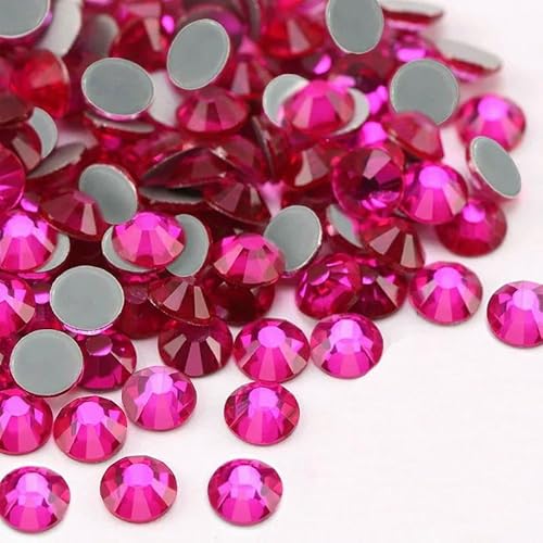 SS6-SS30 Mehrfarbiger Crystal AB Hot Fix Strass Kristall Super Glitter Strass zum Aufbügeln für Nailart Stoff Kleidungsstück-Pfirsich-SS20-1440 Stück SS6-SS30 Mehrfarbiger Crystal AB Hot Fix Strass Kristall Super Glitter Strass zum Aufbügeln für Nailart Stoff Kleidungsstück-Pfirsich-SS20-1440 Stück von QOVBD