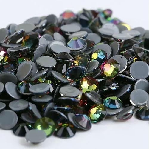 SS6-SS30 Neueste Crystal AB Better Hot Fix Strasssteine, Glas-Strass-Hotfix-Strasssteine zum Aufbügeln, Nähen und Stoffdekorationen-Regenbogen-SS30 288 Stück SS6-SS30 Neueste Crystal AB Better Hot Fix Strasssteine, Glas-Strass-Hotfix-Strasssteine zum Aufbügeln, Nähen und Stoffdekorationen-Regenbogen-SS30 288 Stück von QOVBD