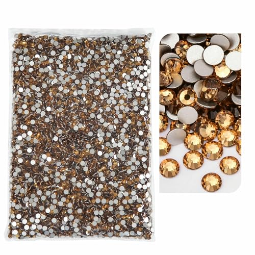 Strasssteine, 14400 Stück, Großhandel in Großpackungen, SS3–SS20, flache Rückseite, nicht Hotfix-Strasssteine, Glitzerkristalle für Nägel, Helltopas, SS16, 14400 Stück Strasssteine, 14400 Stück, Großhandel in Großpackungen, SS3–SS20, flache Rückseite, nicht Hotfix-Strasssteine, Glitzerkristalle für Nägel, Helltopas, SS16, 14400 Stück von QOVBD