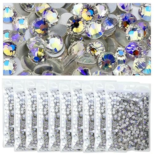 Strasssteine für Kleidung, DIY, flache Rückseite, Diamant-Nagel-Strasssteine, Dekorationen, Kristalle, AB, Glitzer, Gesichtskunst, Stein, Mondlicht-Lila, SS20 x 10 Be Strasssteine für Kleidung, DIY, flache Rückseite, Diamant-Nagel-Strasssteine, Dekorationen, Kristalle, AB, Glitzer, Gesichtskunst, Stein, Mondlicht-Lila, SS20 x 10 Be von QOVBD