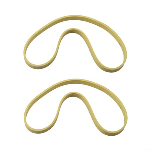 2 robuste Gummibänder für Holzbearbeitungs-Bandsägen, geeignet für 20,3 cm und 22,9 cm Radgrößen, verbessert den Halt und reduziert das Verrutschen (20,3 cm) von QOXEZY