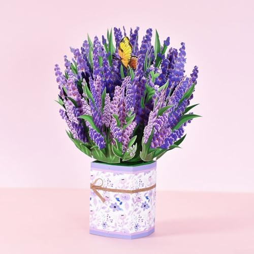 Künstlerische 3D-Karte, Blumenstrauß-Design, perfekt für Muttertagsfeiern Künstlerische 3D-Karte, Blumenstrauß-Design, perfekt für Muttertagsfeiern von QOXEZY