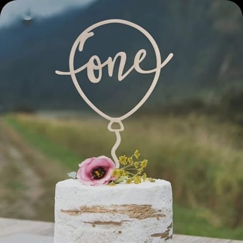 Tortenaufsatz aus Holz, für Babypartys, Partys/Baby-Booth-Requisiten, Party- und Foto-Dekorationen (1–17) von QPARTYFIRE