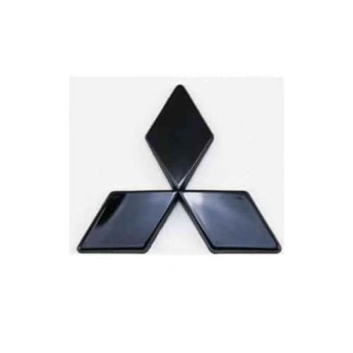 QPDDFG Auto Emblem für Mitsubishi L200 2010-2015, Auto Buchstaben Abzeichen Badge Aufkleber, Abzeichen Embleme Buchstaben Auto Badge Aufkleber Sticker Dekoration,A Black von QPDDFG