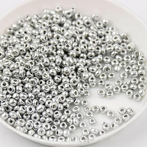 1,5 mm, 2 mm, 3,0 mm, 4,0 mm, Vintage-Metallic-Glasperlen, 15/0, 12/0, 8/0, 6/0, Rocailles-Perlen für Handarbeiten, Schmuckherstellung, DIY, handgefertigtes Nähen, 3–5 g, 2,0 mm, 300 St 1,5 mm, 2 mm, 3,0 mm, 4,0 mm, Vintage-Metallic-Glasperlen, 15/0, 12/0, 8/0, 6/0, Rocailles-Perlen für Handarbeiten, Schmuckherstellung, DIY, handgefertigtes Nähen, 3–5 g, 2,0 mm, 300 St von QPFNEI