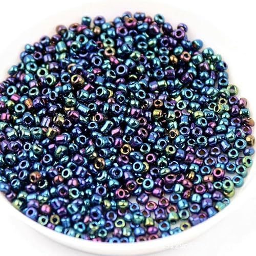 1,5 mm, 2 mm, 3,0 mm, 4,0 mm, Vintage-Metallic-Glasperlen, 15/0, 12/0, 8/0, 6/0, Rocailles-Perlen für Handarbeiten, Schmuckherstellung, DIY, handgefertigtes Nähen, 8–5 g, 4,0 mm, 72 Stü 1,5 mm, 2 mm, 3,0 mm, 4,0 mm, Vintage-Metallic-Glasperlen, 15/0, 12/0, 8/0, 6/0, Rocailles-Perlen für Handarbeiten, Schmuckherstellung, DIY, handgefertigtes Nähen, 8–5 g, 4,0 mm, 72 Stü von QPFNEI