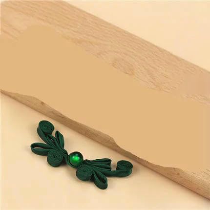 1 Pair Handmade Bead Chinese Jade Beads Frog Closures Buttons Fastener for Cheongsam Traditional Handcraft Butterfly Button-K von QPFNEI